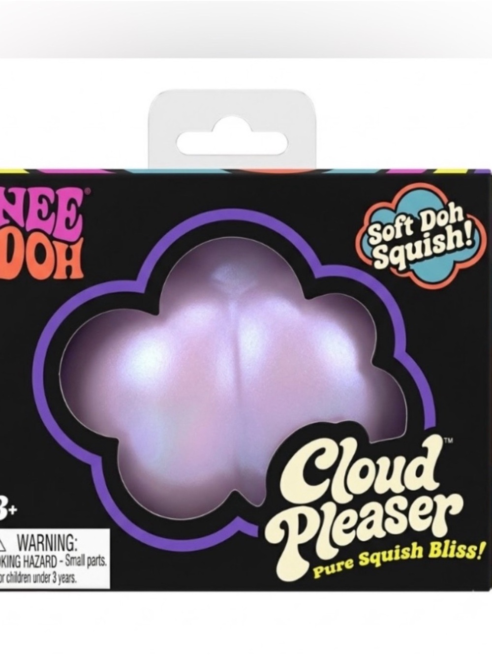 Cloud Pleaser Soft Squish Plush Toy - Iridescent Purple - Squeeze